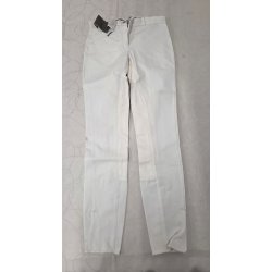 Carat Hvide Ridebukser m. Fuldskind  Helt Nye Str. 38 OBS se billeder ang. Pletter 