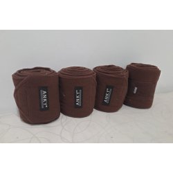 4 Stk. Anky Brune Fleece Bandager Str. Full