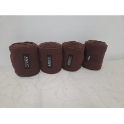 4 Stk. Anky Brune Fleece Bandager Str. Full