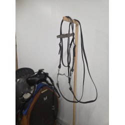 Sort Western Sadel Inkl. Underlag - Gjord - Fort�j og Trense Pris 9000 Kr.