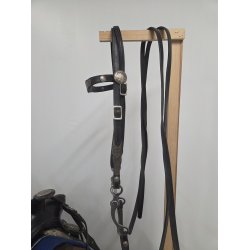 Sort Western Sadel Inkl. Underlag - Gjord - Fort�j og Trense Pris 9000 Kr.