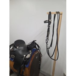 Sort Western Sadel Inkl. Underlag - Gjord - Fort�j og Trense Pris 9000 Kr.