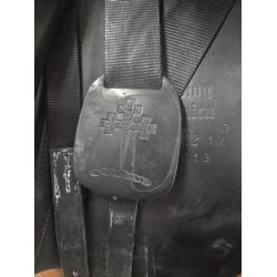 Spalding Dressur Sadle 17" Fit 3 Mellem-Bred Anl�gsflade 44 cm.