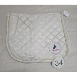 Pony Dressurunderlag inkl. Dressurgamacher str. Pony Samt Nummer