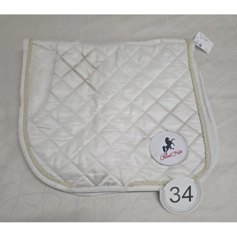 Pony Dressurunderlag inkl. Dressurgamacher str. Pony Samt Nummer