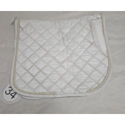 Pony Dressurunderlag inkl. Dressurgamacher str. Pony Samt Nummer