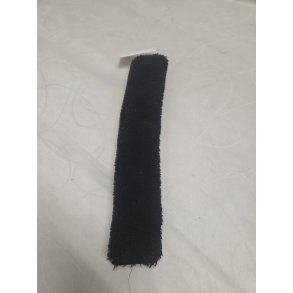 Sort Plys Med Velcro 30 cm.