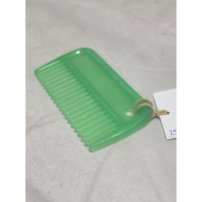 Gr�n Med Glimmer Plastik Man Kam