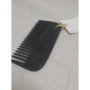 Sort Man Kam i Plastik