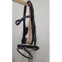 Trense med Holografisk Foering Str. Full Inkl. T�jler