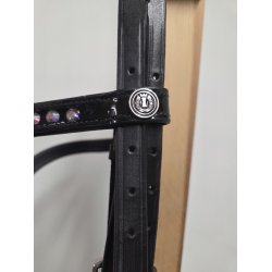 Trense med Holografisk Foering Str. Full Inkl. T�jler