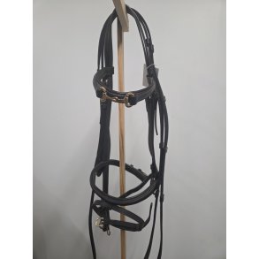 Trense Med Guld Sp�nder Inkl. T�jler Str. Cob