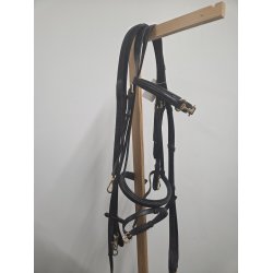 Trense Med Guld Sp�nder Inkl. T�jler Str. Cob