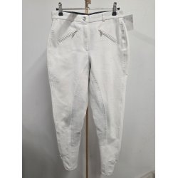 Hvide Ridebukser Fuldskind Str. 38