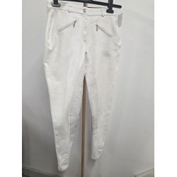 Hvide Ridebukser Fuldskind str. 38