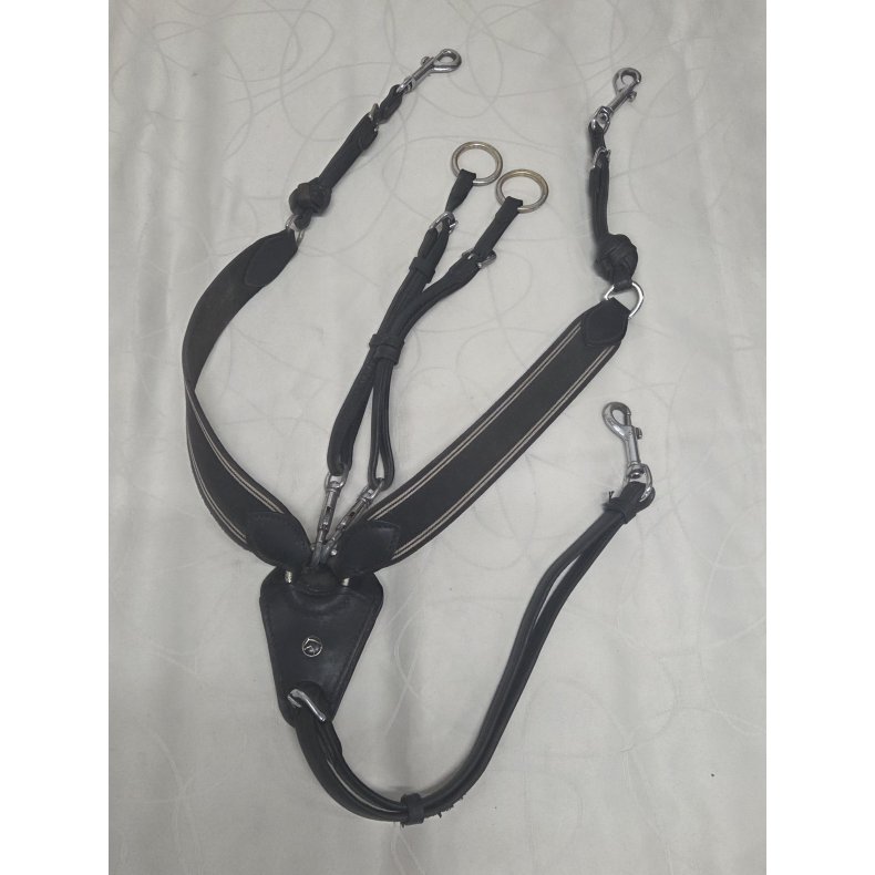 Fort�j med Martingale Brugt p� Kat. 3 Pony