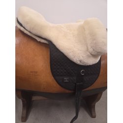 Christ Lammeskindssadel Premium Plus Natur Fremst�r som ny brugt max 10 Gange Str. Full