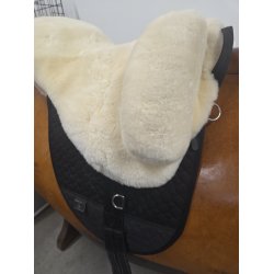 Christ Lammeskindssadel Premium Plus Natur Fremst�r som ny brugt max 10 Gange Str. Full