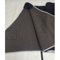 Thermatex D�kken Sort med Beige Kant Str. 135