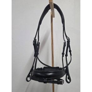 SD Design Trense Sort L�der -Pandeb�nd Nakkestykke Str. Cob Og N�seb�nd Str. Pony