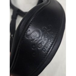 SD Design Trense Sort L�der -Pandeb�nd Nakkestykke Str. Cob Og N�seb�nd Str. Pony