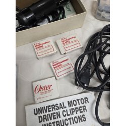 Oster Hundeklippere 2 Stk. Med Mange Sk�r MM. Serviceret Nov 2025