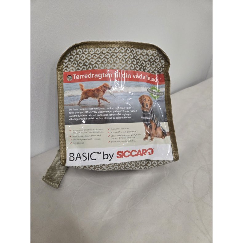 Siccard Hunde T�rred�kken Basic Str. XS Aldrig Brugt