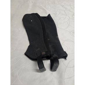 Leggins Sorte Str. Stort Barn  Slidte