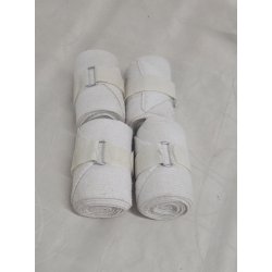 Elastik Bandager 4 Stk. Hvide Str. Full