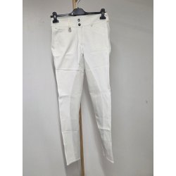 Nye Pikeur Candela Hvide Fuldskind Ridebukser Med H�jtalje Str. 72 /38