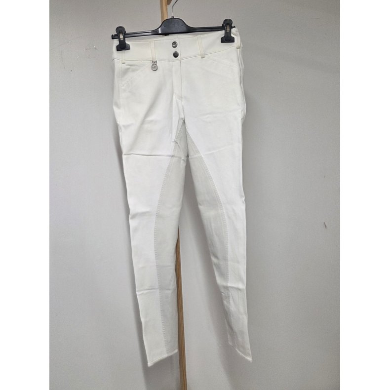 Nye Pikeur Candela Hvide Fuldskind Ridebukser Med H�jtalje Str. 72 /38