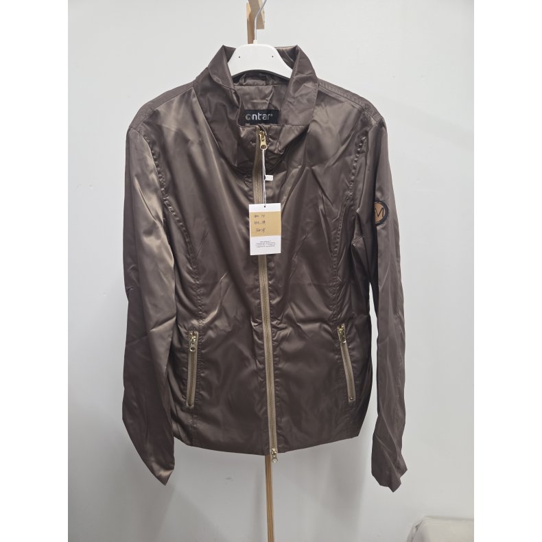 Ny Montar Sommerjakke Bronze med Gyldne Detaljer Str. 38