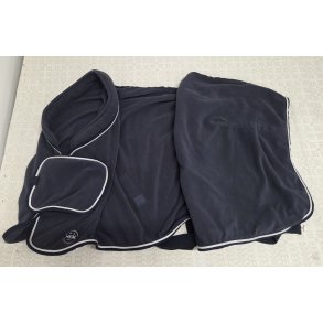 Bl� Fleeced�kken med aftagelig gjorde HKM Str. 125