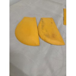 Bates 17" + Gule Rise indl�g Lilla Kopjern, 47 Cm. I anl�gsflade OBS Defekt Gjordstrop