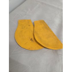 Bates 17" + Gule Rise indl�g Lilla Kopjern, 47 Cm. I anl�gsflade OBS Defekt Gjordstrop