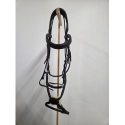 L�kker Bl�d Trense med Mexikansk N�seb�nd Str. X-Full