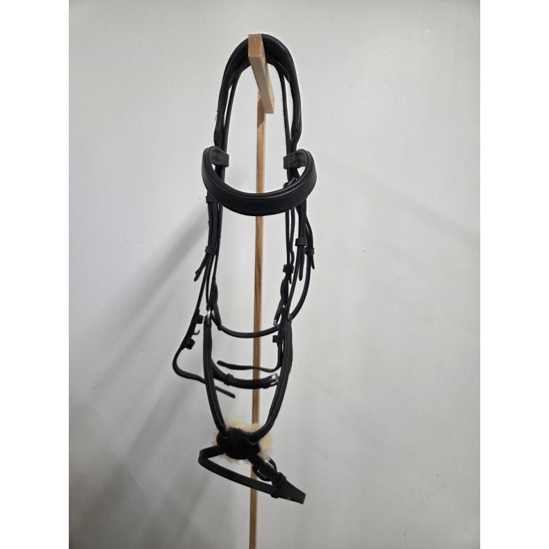 L�kker Bl�d Trense med Mexikansk N�seb�nd Str. X-Full