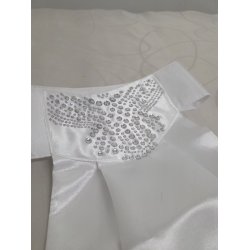 St�vne Plastron Ny i pose, med masser af sten One Size