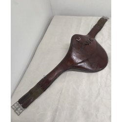 Brun Pladegjord 130 cm.