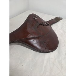 Brun Pladegjord 130 cm.