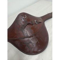 Brun Pladegjord 130 cm.