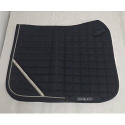 Kingsland M�rkebl� Dressurunderlag Str. 17" Brugt 5 Gange.