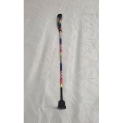 Springpisk I regnbuefarver 66 Cm.