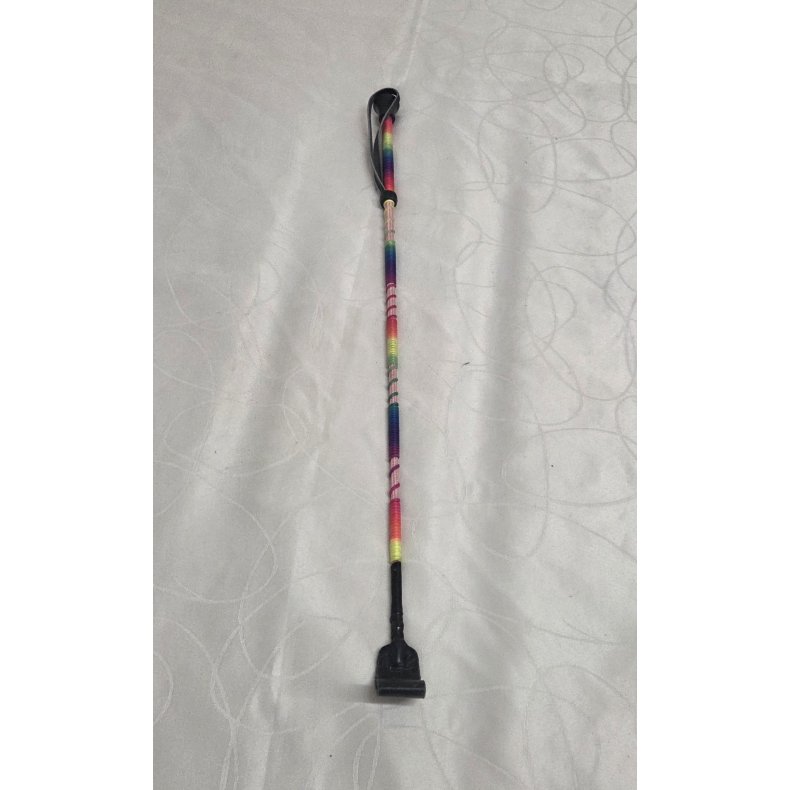 Springpisk I regnbuefarver 66 Cm.