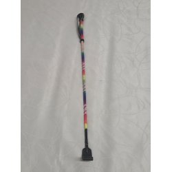 Springpisk I regnbuefarver 66 Cm.