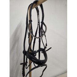 Horze Trense Med Lak N�seb�nd, Montar Pandeb�nd og T�jler Str. Full