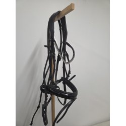 Horze Trense Med Lak N�seb�nd, Montar Pandeb�nd og T�jler Str. Full