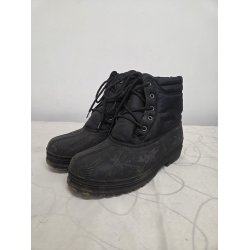 Sorte Staldst�vler Med Sn�reb�nd Horze Str. 41 