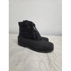 Sorte Staldst�vler Med Sn�reb�nd Horze Str. 41 