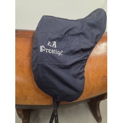 Prestige Passion Dressursadle 17" H�vet 2 cm. Bagtil. 46 cm. Anl�gsflade Smal-mellem Bom Brugt 5 Gange Fremst�r Som Ny